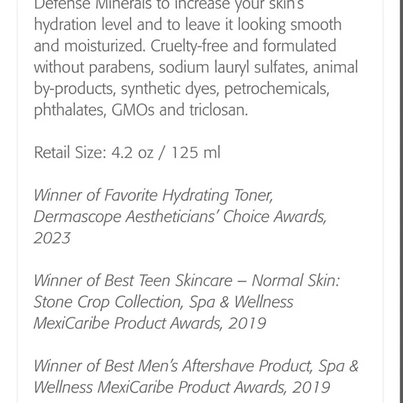 Stone Crop Hydrating Mist - Green - Picture 2 of 6